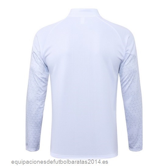 Nuevo Ropa Deportiva Con Cremallera Larga AC Milan 23/24 Blanco Baratas